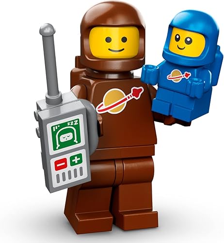 LEGO Minifiguras coleccionables Series 24 - Astronauta marrón y espaciador 71037