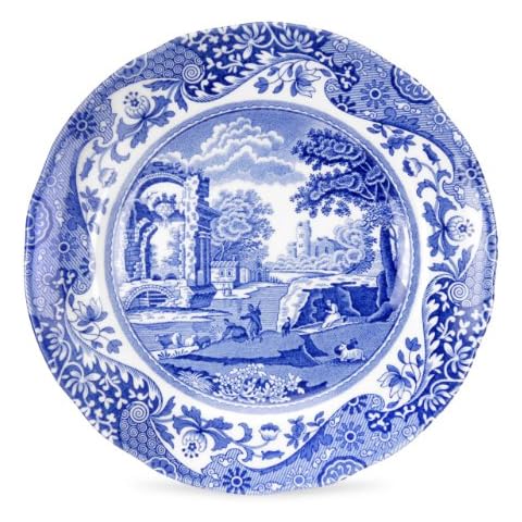 Spode Italian Blue and White Plate Cover