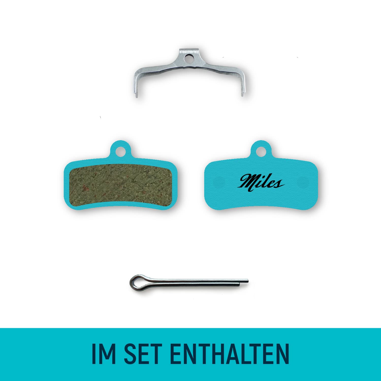 Miles Racing Plaquettes de frein frittées pour Shimano New Saint, Tektro Dorado et Orion.