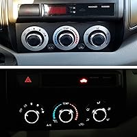 Vista 7 de JDMCAR Compatible con Toyota Tacoma 2005-2015 A/C botón de control de aire acondicionado, perilla de control de HVAC, perilla de control