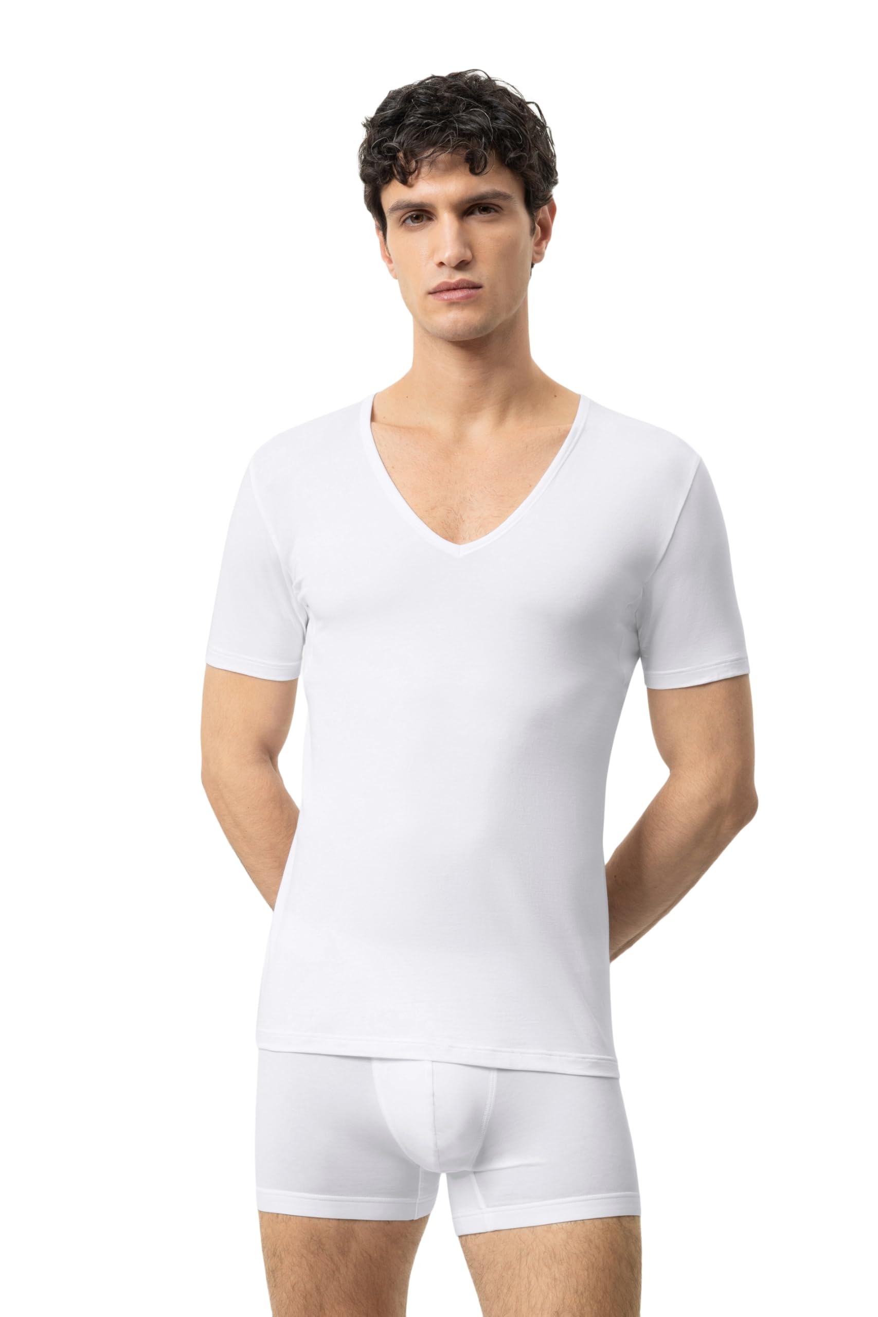 Mey Unterziehshirt Dry Cotton Functional V-Neck Shirt