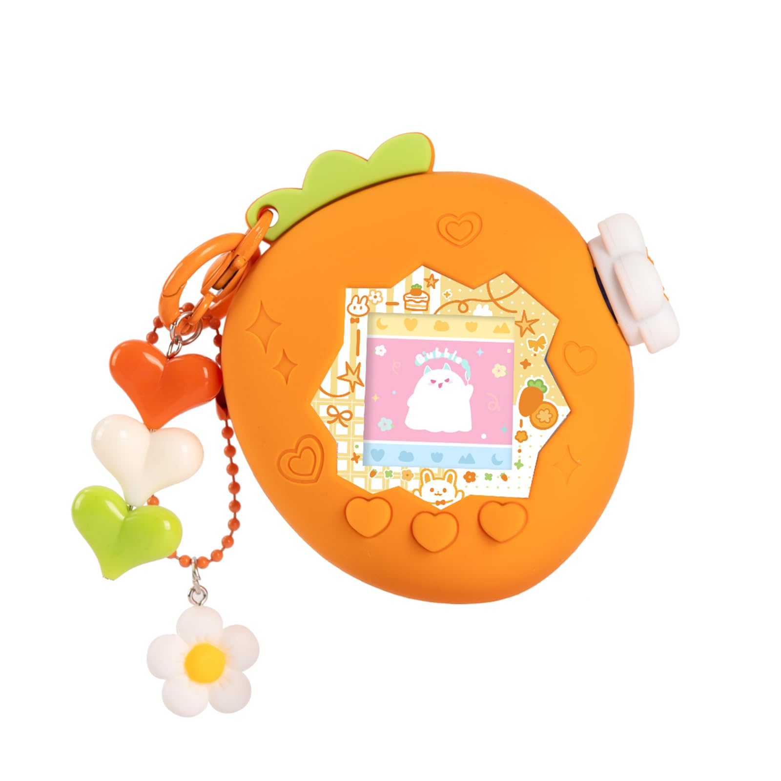 たまごっちパラダイス　専用ケース付き ピンク リボン たまごっち Tamagotchi ケース パープル パラダイス