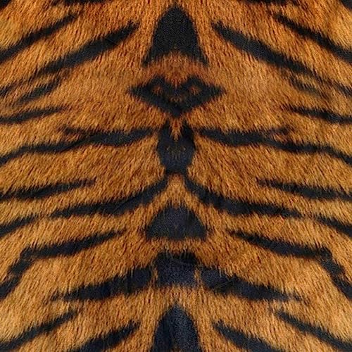 QsirBC Tiger Leather Leopard Print Square Silk Scarf, Summer Head Scarf, Hair Scarf for Women Soft Smoothness for Travel Yoga Handkerchief Shawl Sunscreen Gift 23.6× 23.6 Inches3