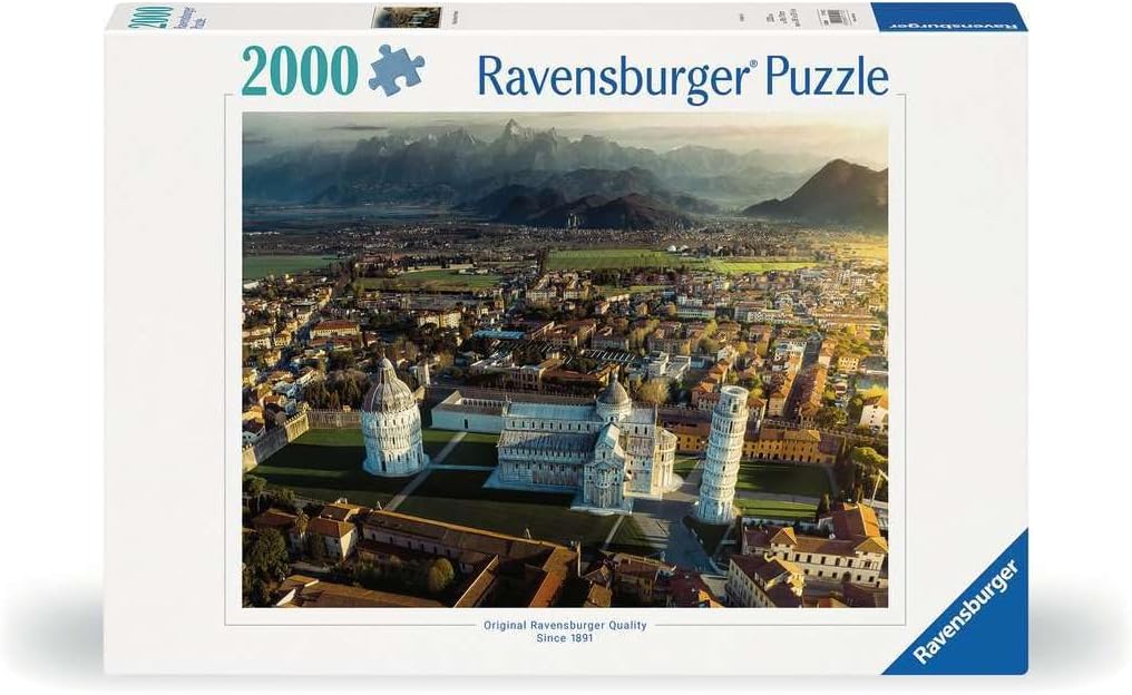 Ravensburger Puzzle 17113 - Pisa in Italy - 2000 Pieces Jigsaw Puzzle for Adults and Children from 14 Years