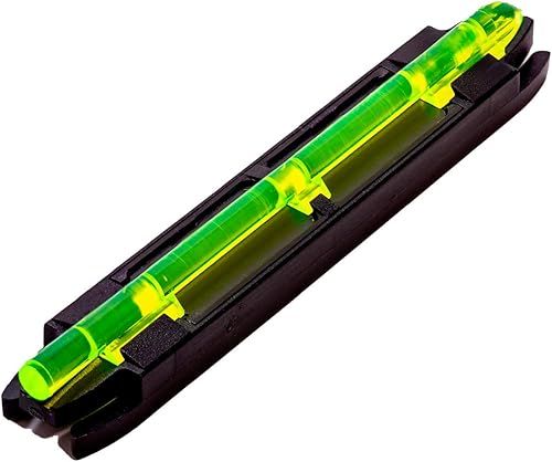 HIVIZ Mira de escopeta de fibra óptica magnética ultra estrecha verde y rojo talla única