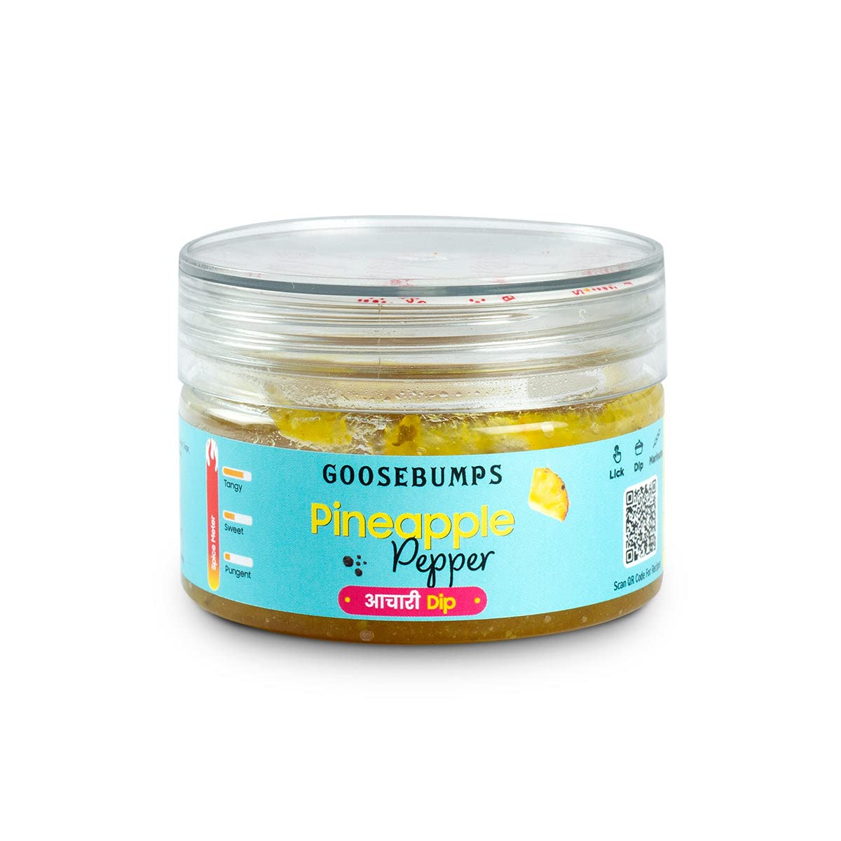 Goosebumps Pineapple Pepper Achaari Dip | Preservative and Additive Free Dip - 120 GMS-picture-13
