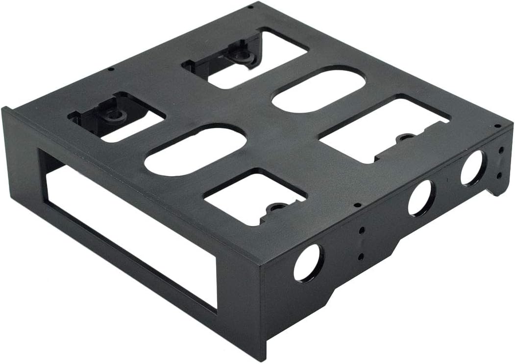 5.25" to 3.5" Drive Bay Adapter Front Bay Mounting Bracket -1pc