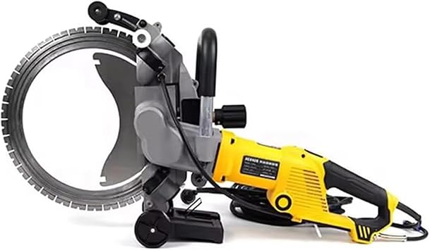 Electric Ring Saw Wall Cutting Machine,5000W Concrete Cutting Saw,Electric Cut-Off Saw Groove Cutting Machine for Concrete,290mm Cut Depth