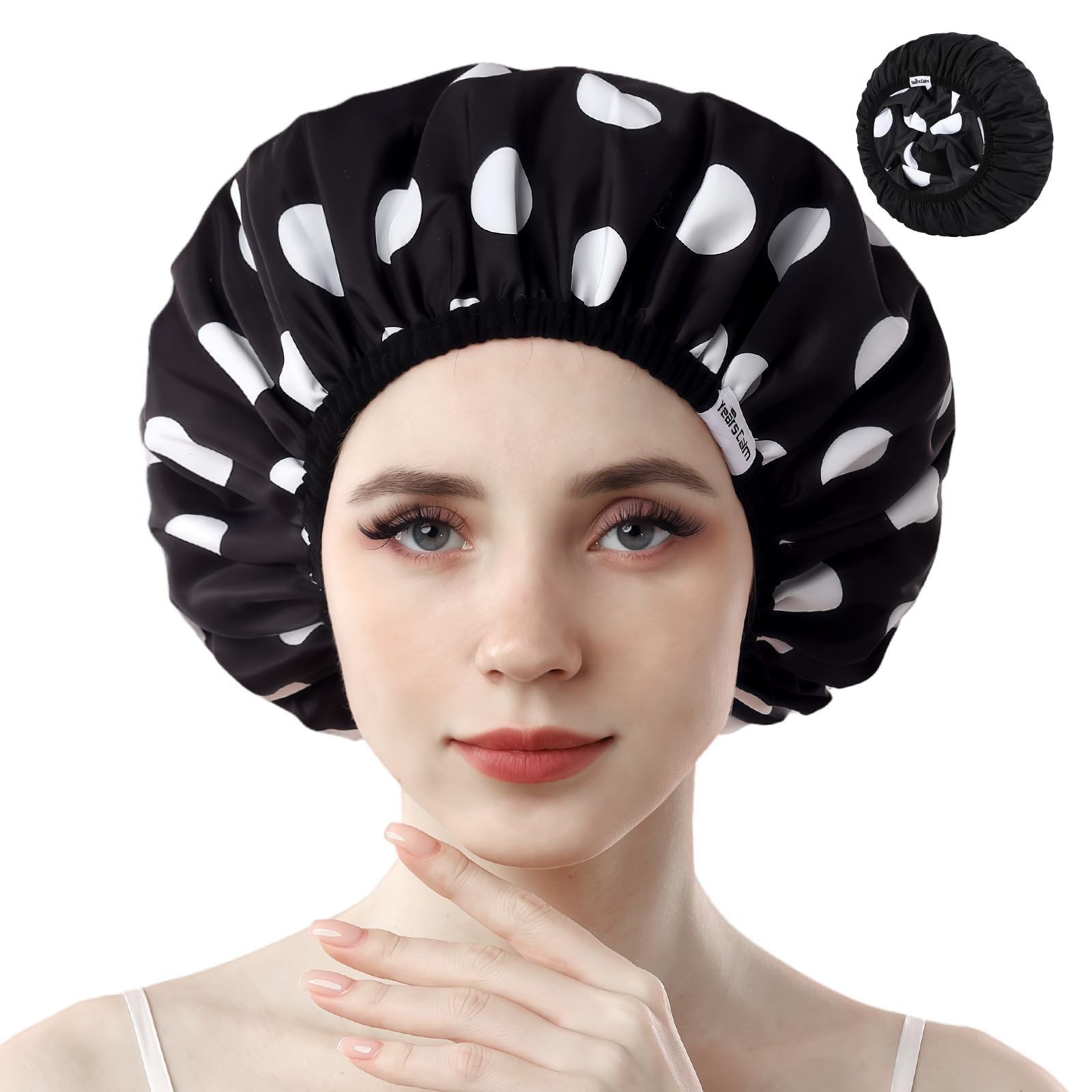 Years Calm Shower Caps - Protect Hair During Bathing -14