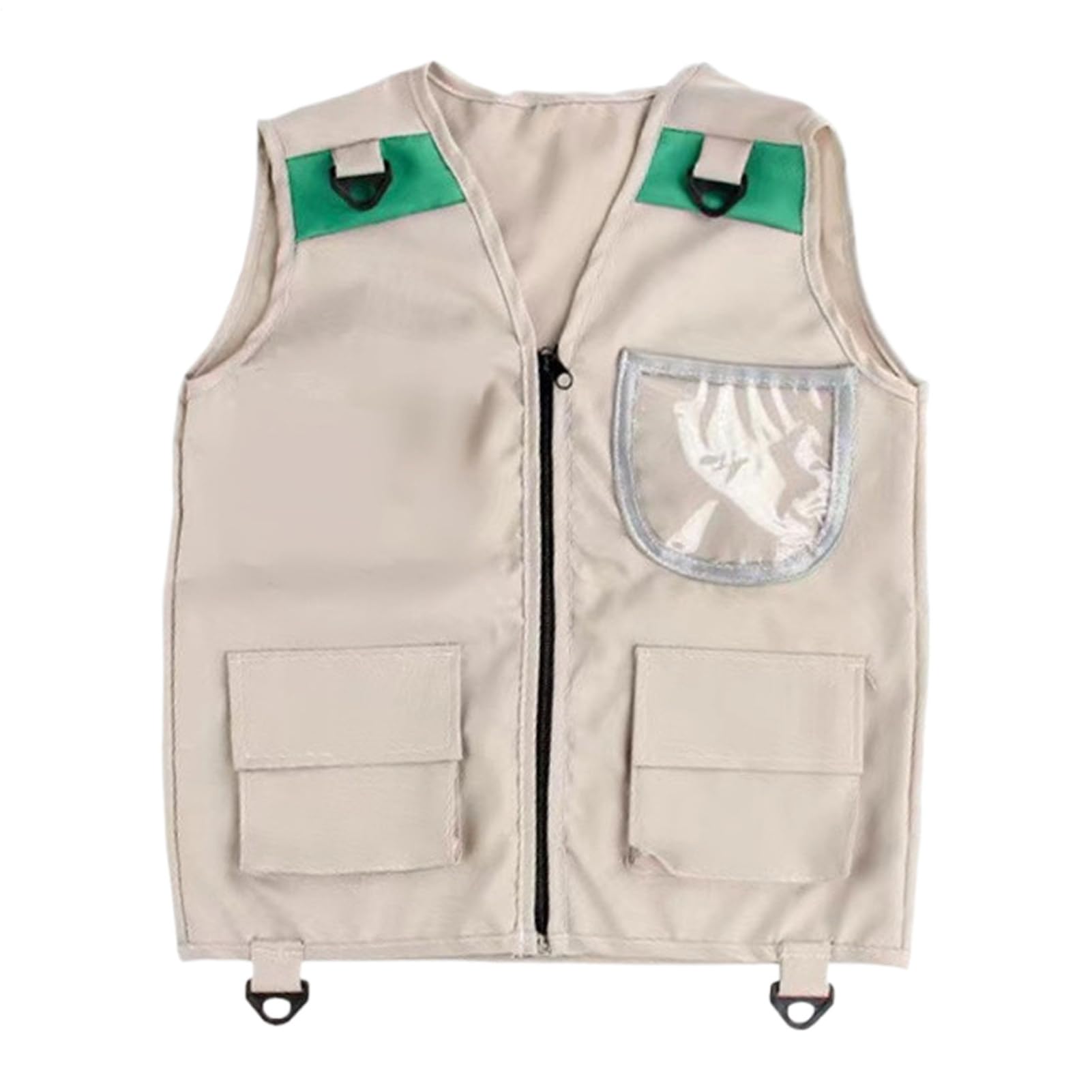 Gilet da pesca per bambini – Giacca senza maniche traspirante con tasche sicure per esplorazione all'aperto