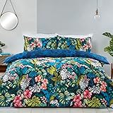 edredom solteiro selva Fabricado en verde por OEKO-TEX. Producido éticamente bajo las normas internacionales, es una etiqueta de consumidor rastreable para textiles sostenibles que garantiza que la gama de ropa de cama Sleepdown sea respetuosa con el medio ambiente.