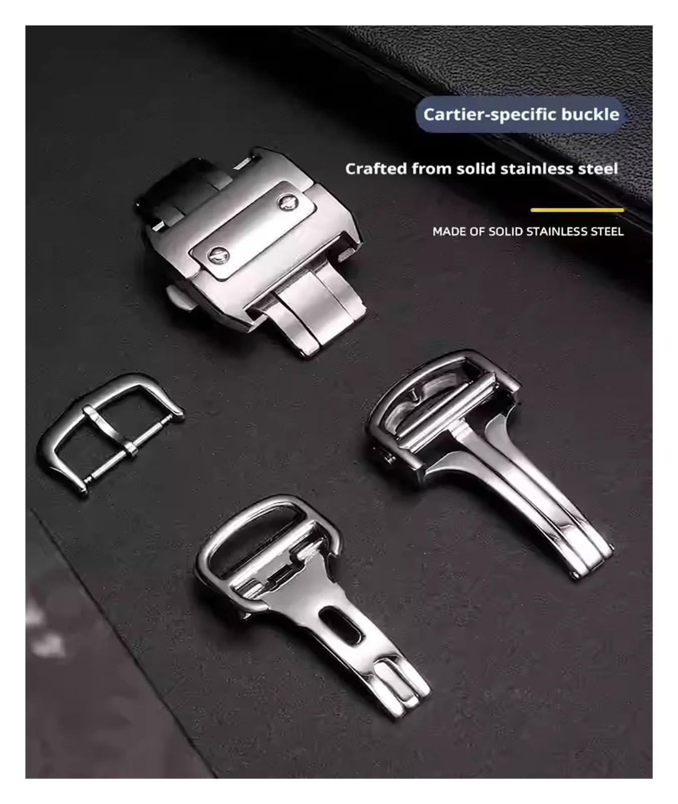 1 Fermoir Pliant for Montre Papillon sans Marque.