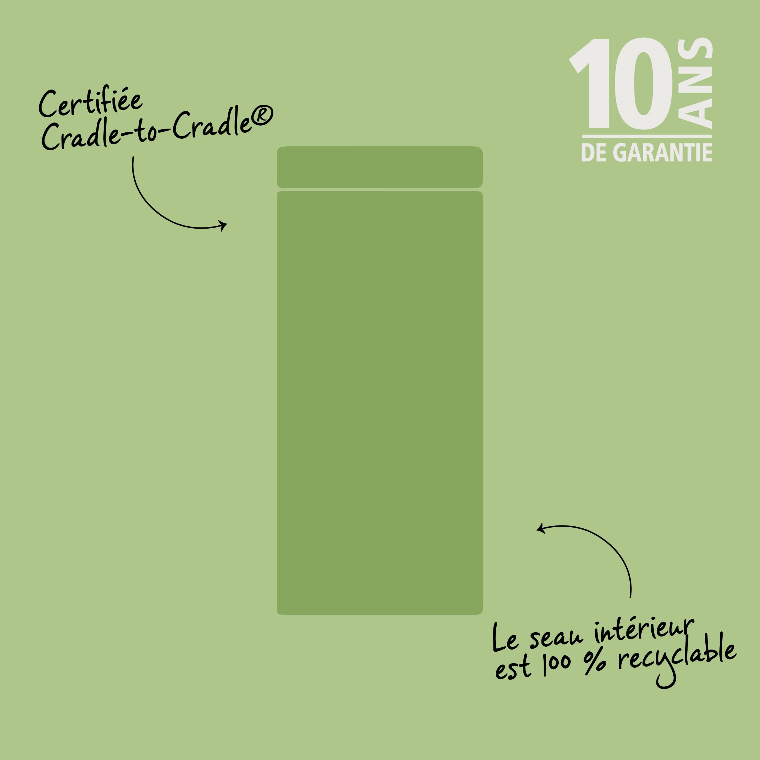 Brabantia Poubelle Bo Touch 30L (Platine) – Poubelle cuisine compacte à ouverture automatique soft-touch – Système de tri des déchets avec seau amovible – Sacs-poubelle PerfectFit gratuits inclus