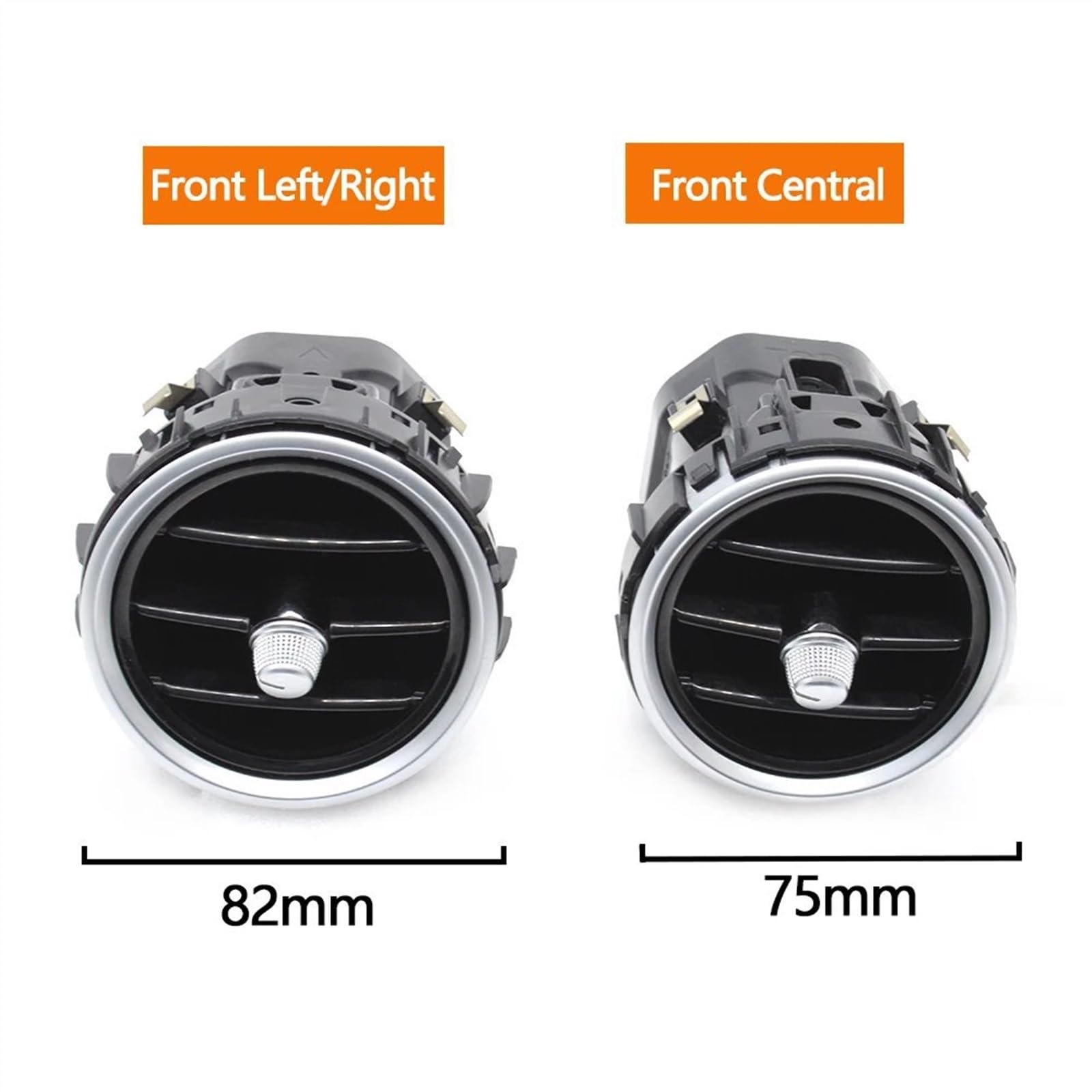 Turbo Air Vent, 5pcs 3 Couleurs LED Avant Turbine Air Vent Ambient Light Kit Remplacement Pour C GLCClass W205 X253 20152018 Outlets Lamp Set