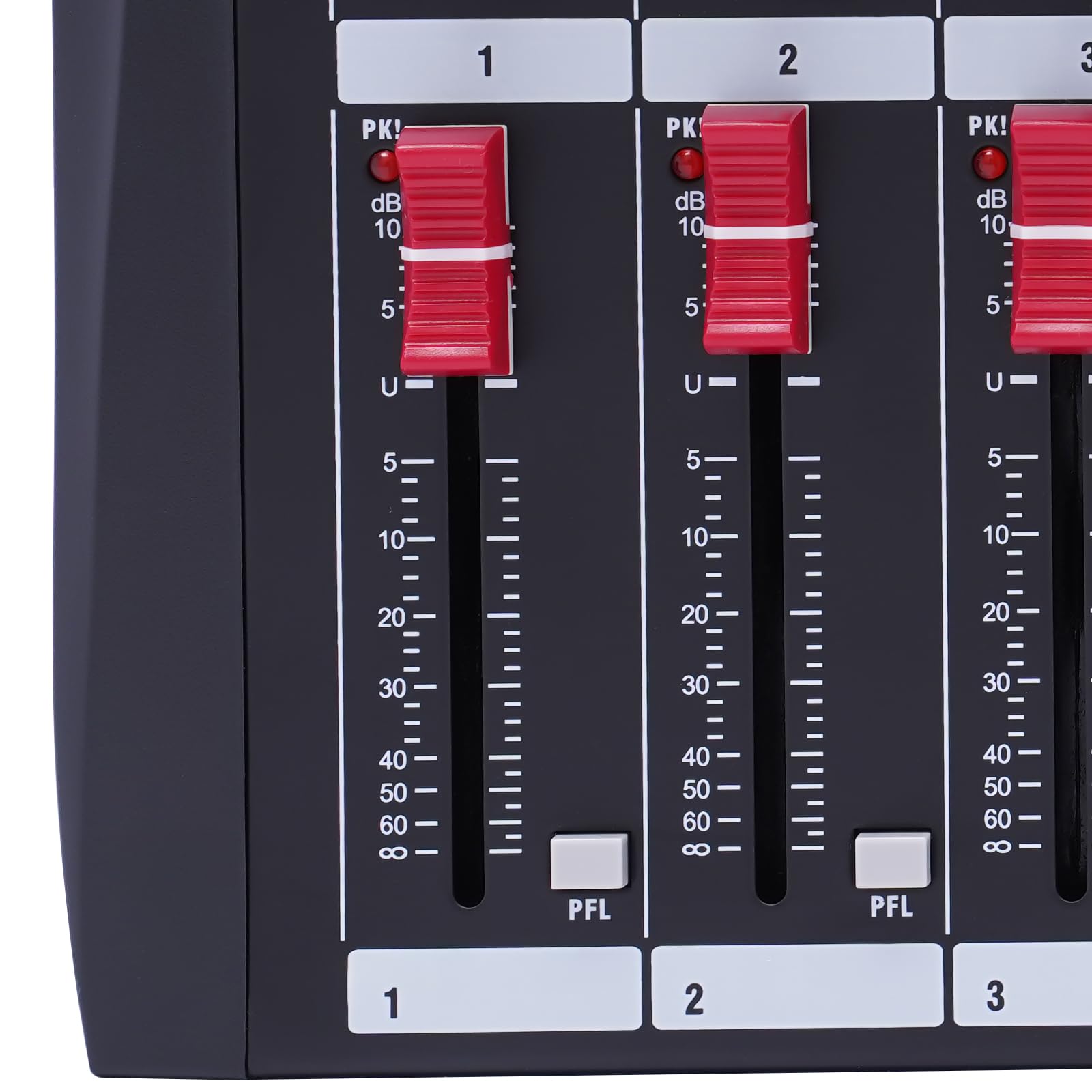 Mesa de mezclas, mezclador de audio, mezclador profesional, consola de soundboard, sistema de mesa de 8 canales, interfaz digital, negro para KTV, idioma del campus, conferencias, bares