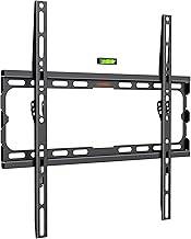 VonHaus Support Mural TV Ultrafin pour Écrans 32-70" - Support TV Mural avec Niveau à Bulle - Capacité de 45 kg - VESA Max : 400 x 400 mm