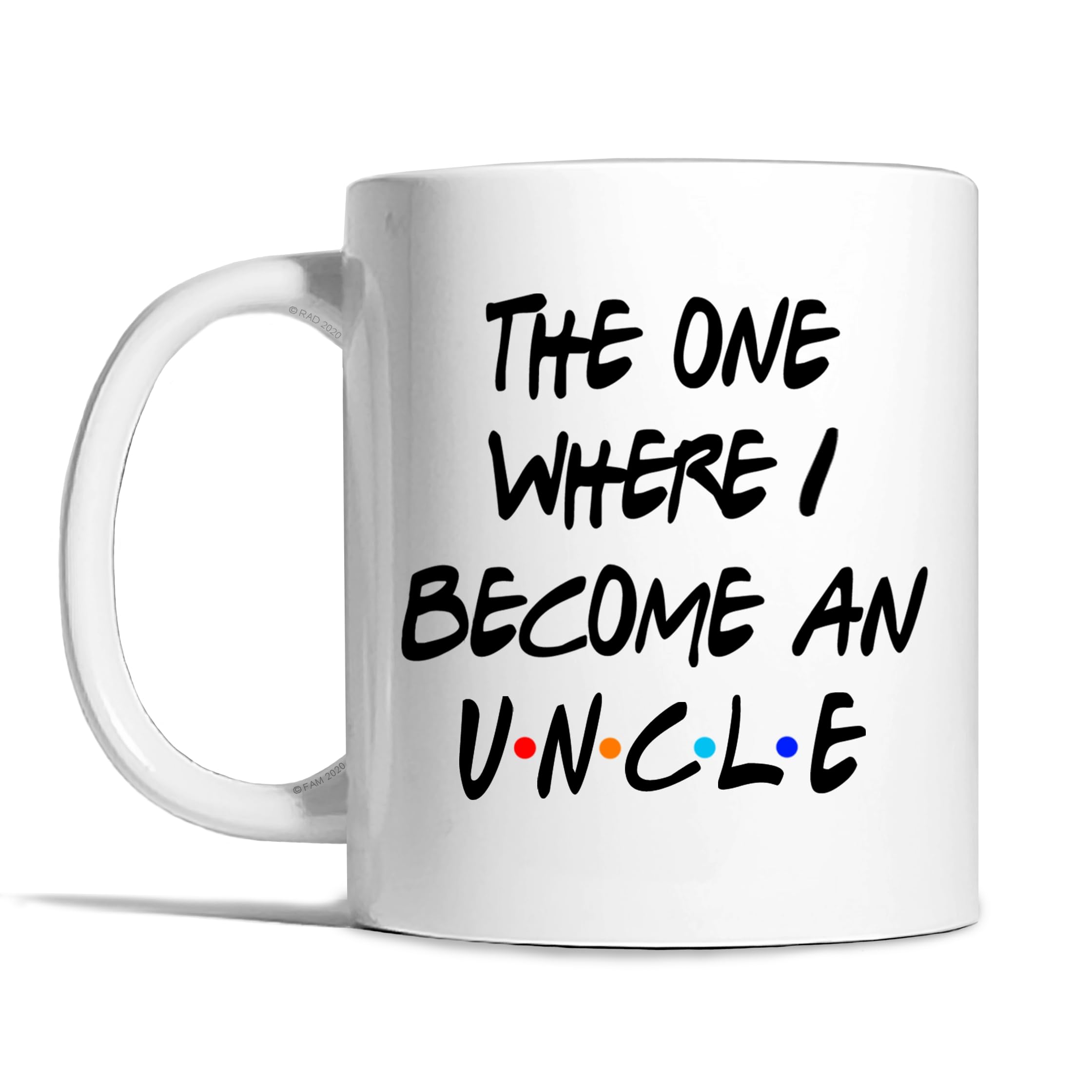 Risk-A Designs The one Where I Become an Uncle Mug- Expectancy Gift for New Parents