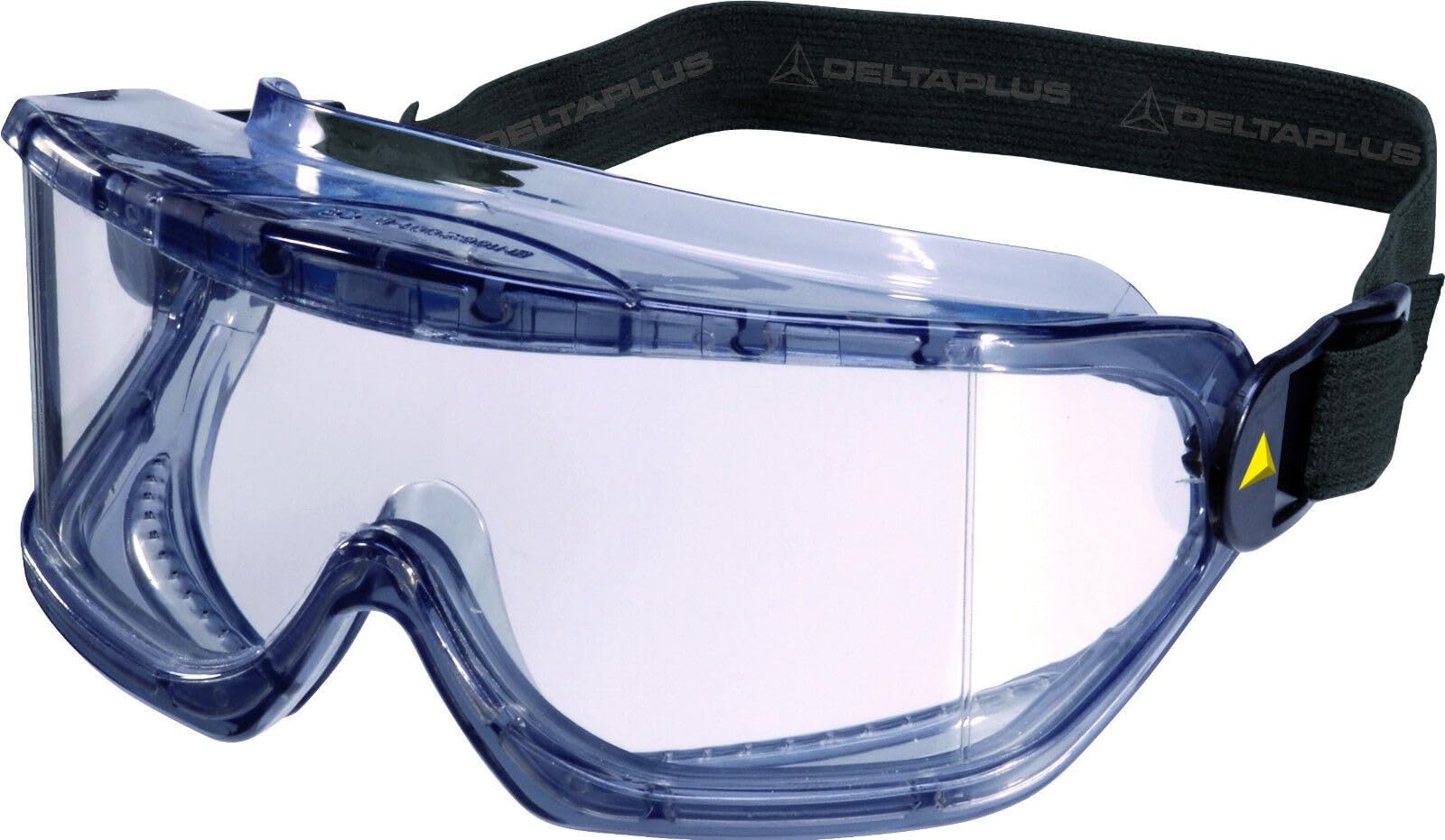 DELTA PLUS Safety Eyewear GALERAS CLEAR Anti Fog with Anti-scratch Goggles | Fully Adjustable with Headband & Frame Nylon & PVC | Chemical Splash Goggles Lens Curved with Light weight Pack 1Ps (B0CZF2GWZF) Amazon Price History, Amazon Price Tracker