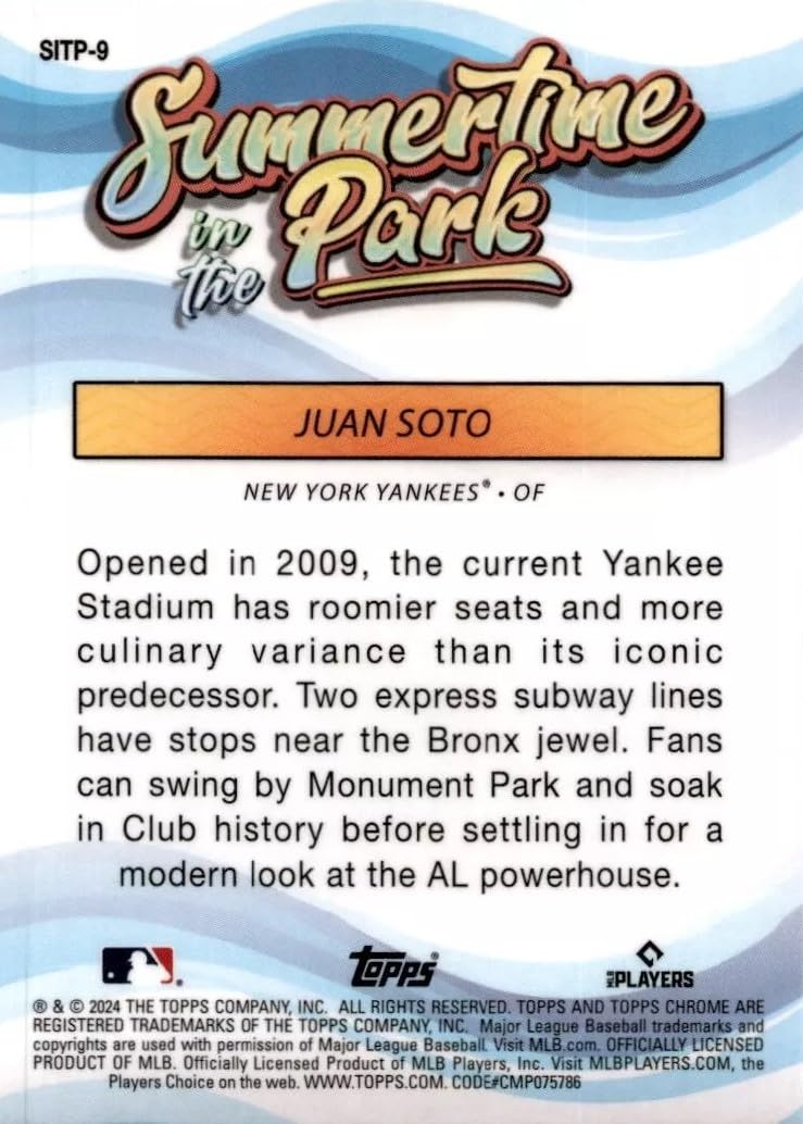 Amazon.com: Hall of Fame Sports Memorabilia 2024 Topps Chrome Juan