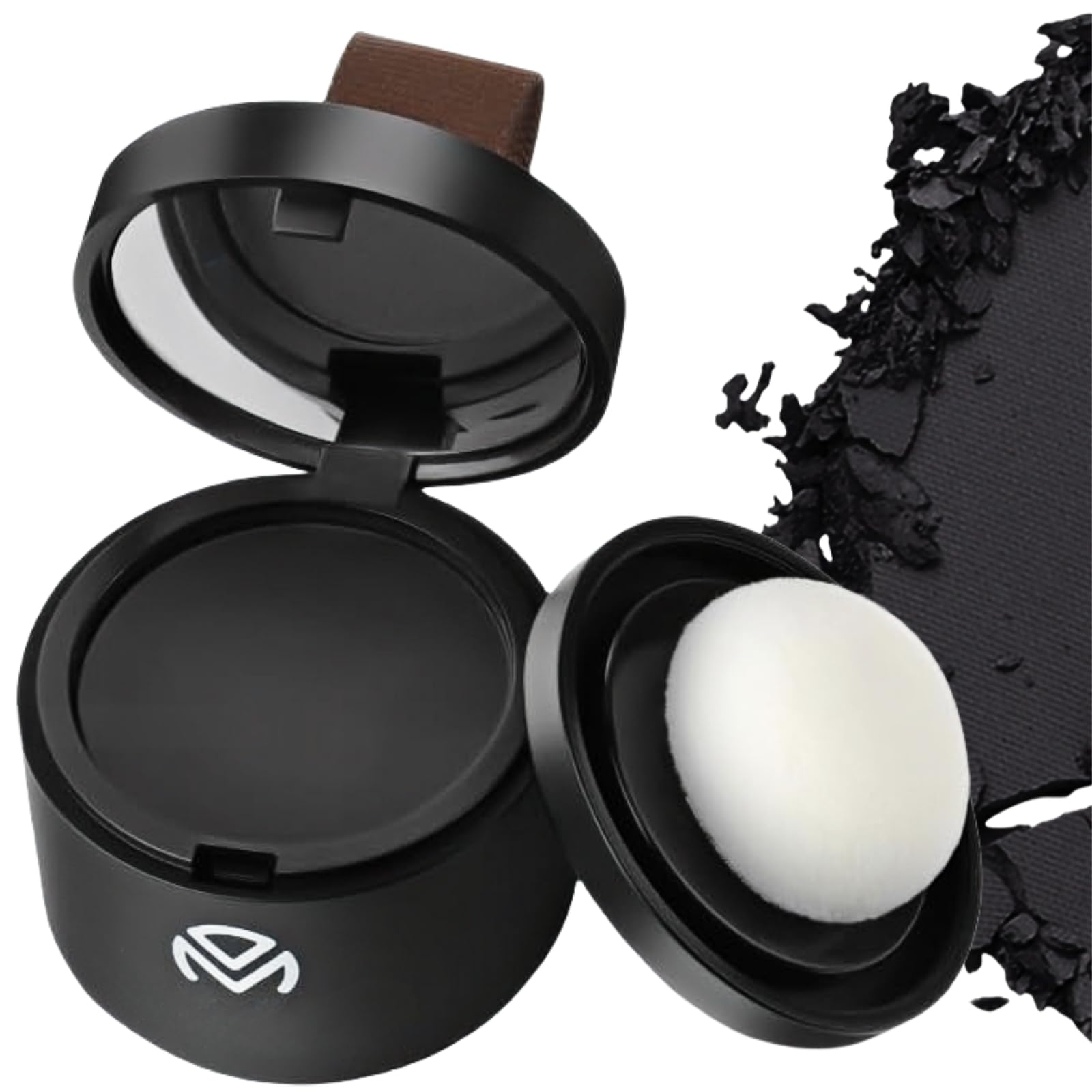 Hairline Powder, Hair Root Touch Up Concealer, Natural Black Hair Root Touch Up Concealer