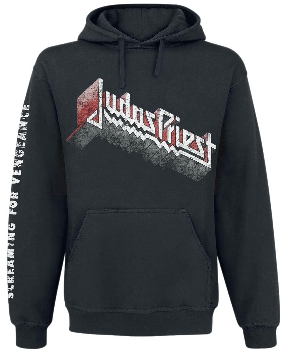 Judas Priest Painkiller Männer Kapuzenpullover schwarz Band-Merch, Bands