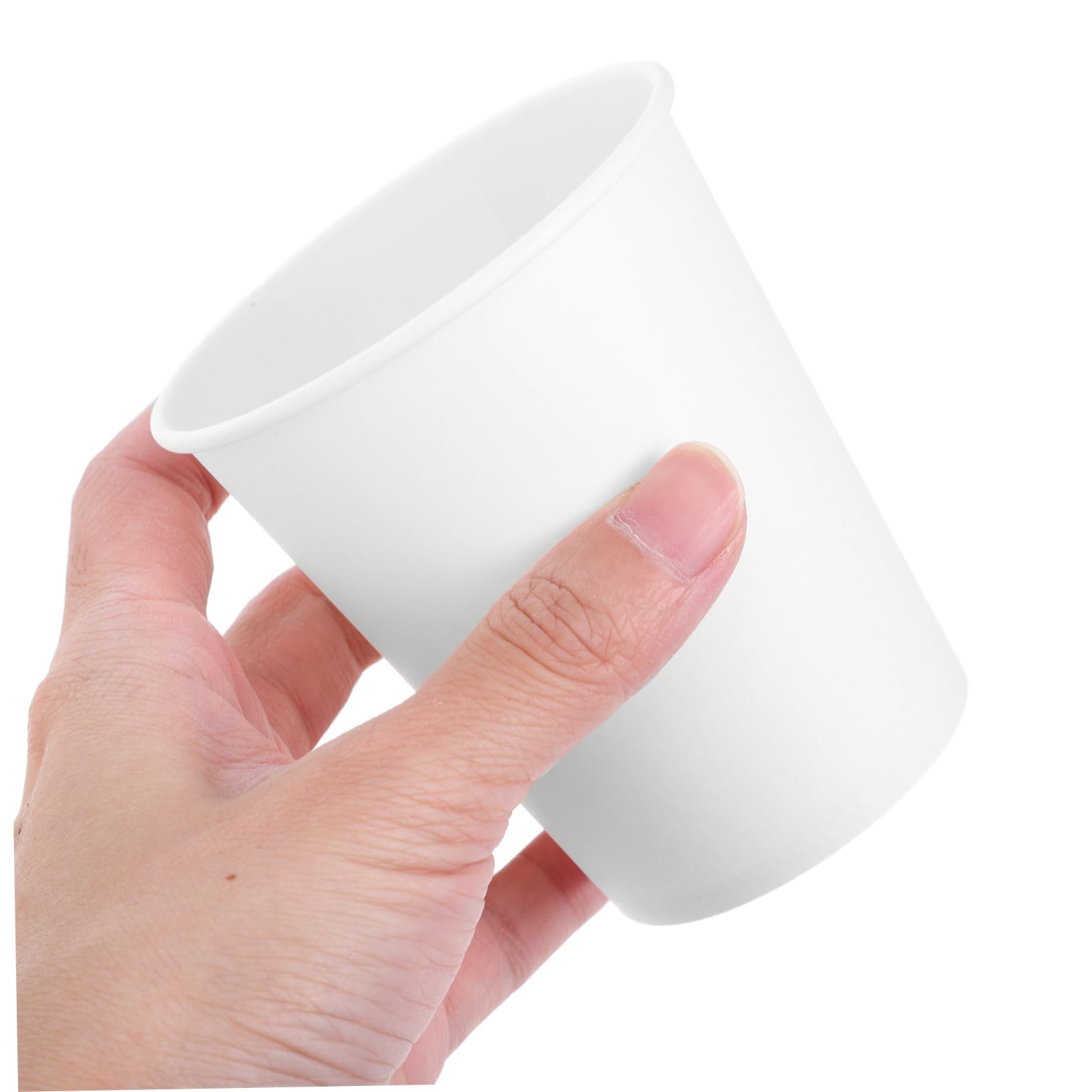 100 Pièces Gobelets Papier Épais pour Boissons Chaudes et Froides Multi-usages Résistants et pour Café Espresso et Dégustation Usage Professionnel et Domestique