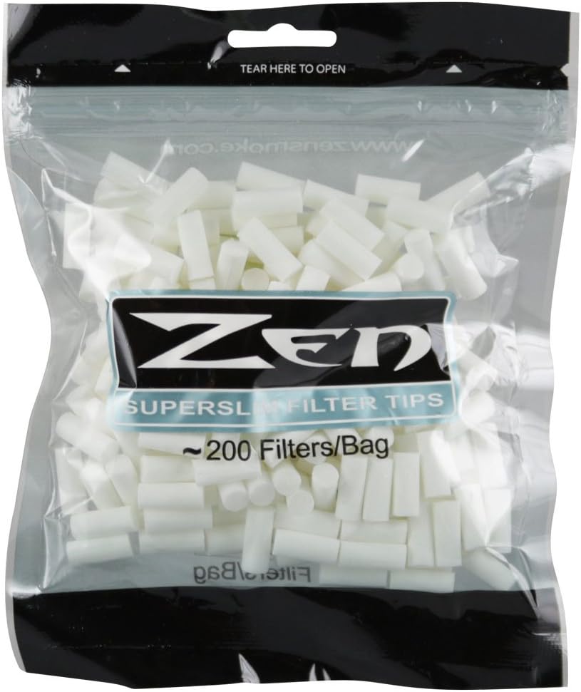 200pc Zen Premium Super Slim Filter Bag by Zen