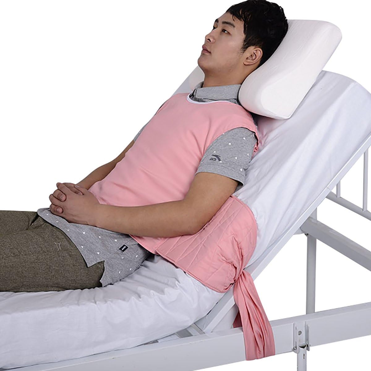 Posey Criss Cross Chest Vest Restraint for Use with Bed or Chair(Size：M)
