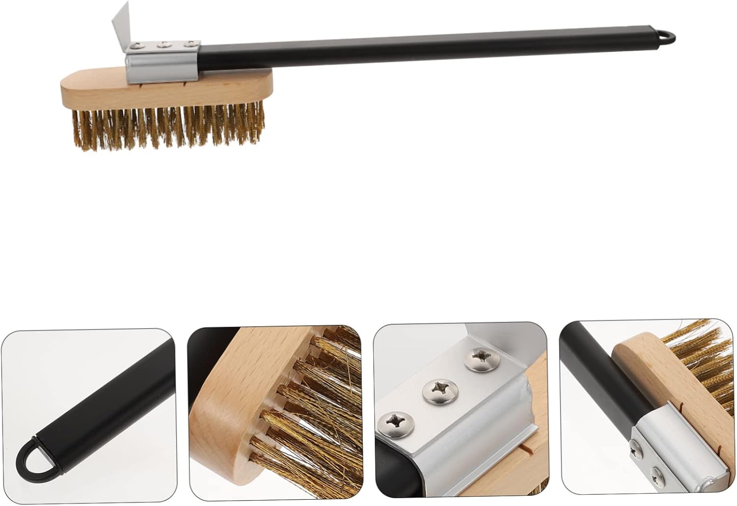 Copper Wire Stove Brush Power Scrubber Unique Scraper Grill Cleaner BBQ Brush
