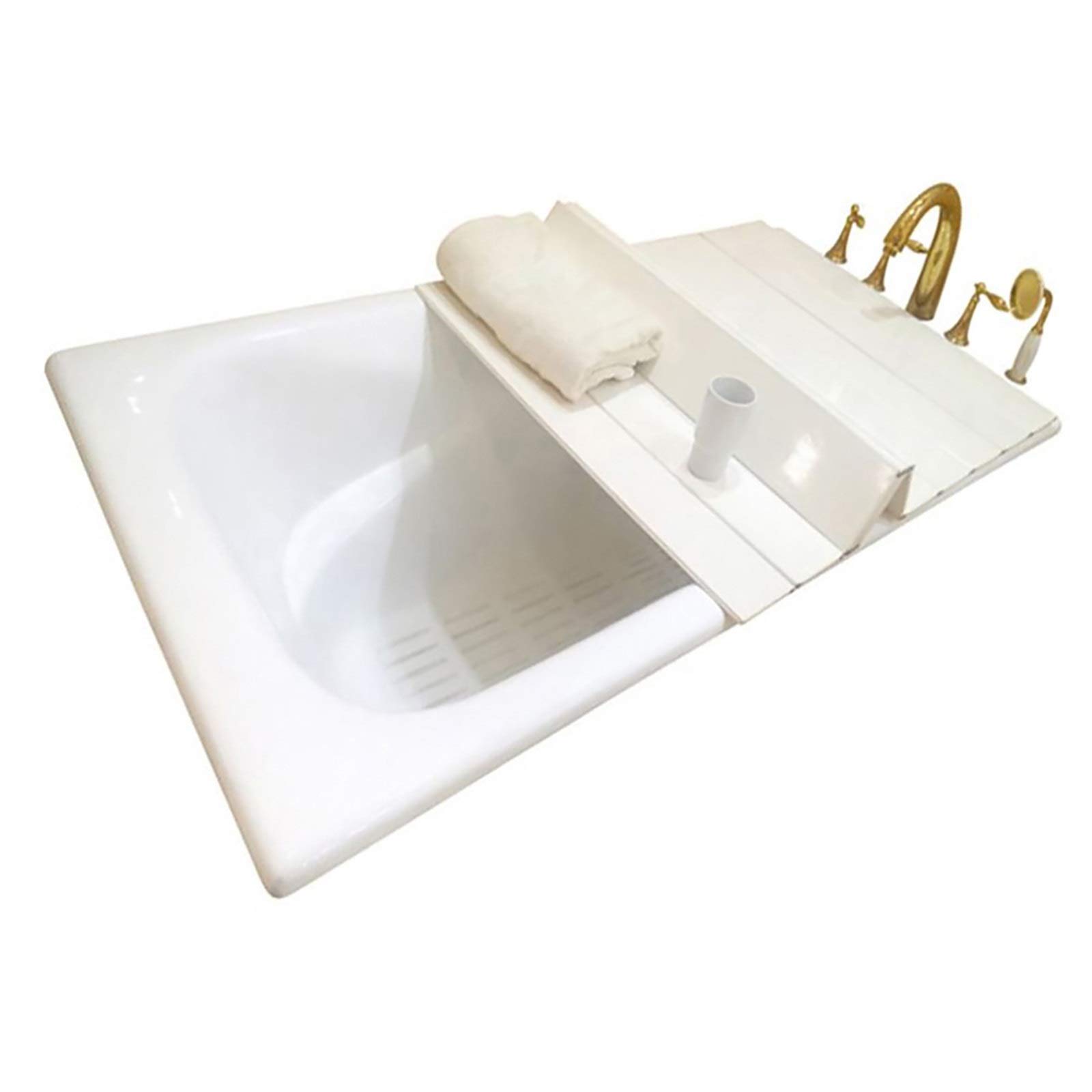 Tablero para polvo plegable antipolvo que soluciona la limpieza del baño