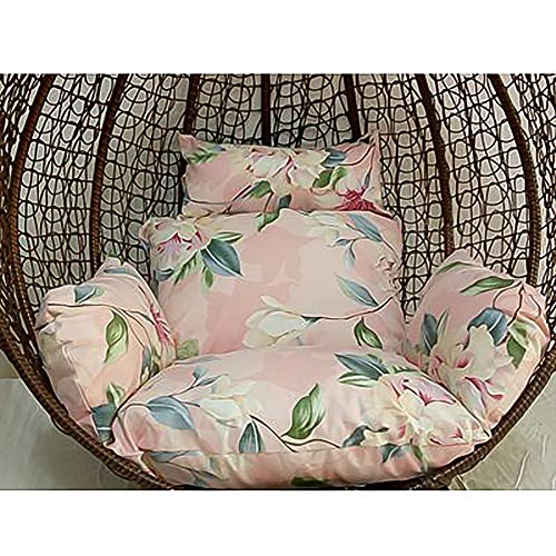 KKLTDI Hammock Chair Cushions, Thicken Non-slip Breathable Swing Seat Cushion Soft Tatami Hammock Hanging Swing Chair Cushion-f 66x45cm(26x18inch)