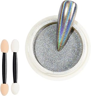 Nail Glitters Nail Solid Powder Solid State Color Changing Magic Mirror Powder Nail Optical Mirror Magic Mirror Powder Glitter Powder Nail Clear Dip Powder Nail Dipping Powder