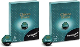Chicco d'Oro Espresso Espressotoria Coffee Pods, 24 Pack