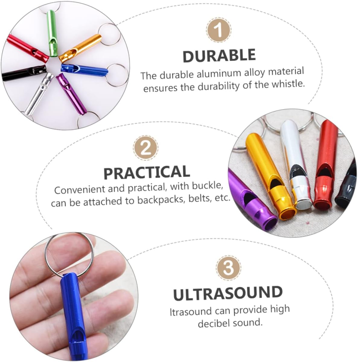 Levemolo 21pcs Whistle for Bird Training Pitch Pigeon Training for Pet Bird Owners for Animal Enthusiasts