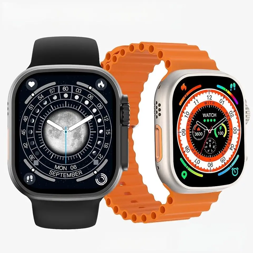 Smartwatch W68 Ultra Series 8 NFC 49mm Tela 2.0 HD | Bluetooth, Chamada via Relógio, Notificações WhatsApp Instagram Facebook, Android iOS