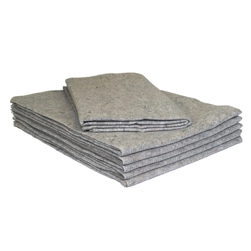KK Verpackungen Umzugspaket 3-4 Zimmer Wohnung | 6 Umzugsdecken 130x200cm, 75 Umzugskartons 2-wellig, Packseide, Luftpolsterfolie, Klebeband | Umzugsset Komplett | Umzugsmaterial