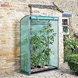 Garden Mile Gran Invernadero de jardín de 1,5 m Tienda de Cultivo de la casa de Tomate Cubierta de protección de Plantas al Aire Libre Resistente Poli Invernadero Tienda Impermeable de plástico