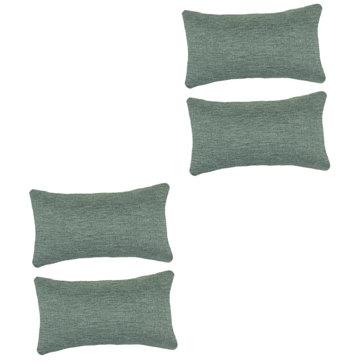Oreiller de paume d'impulsion accoudoir de poignet ferme imitation lin 4 pièces