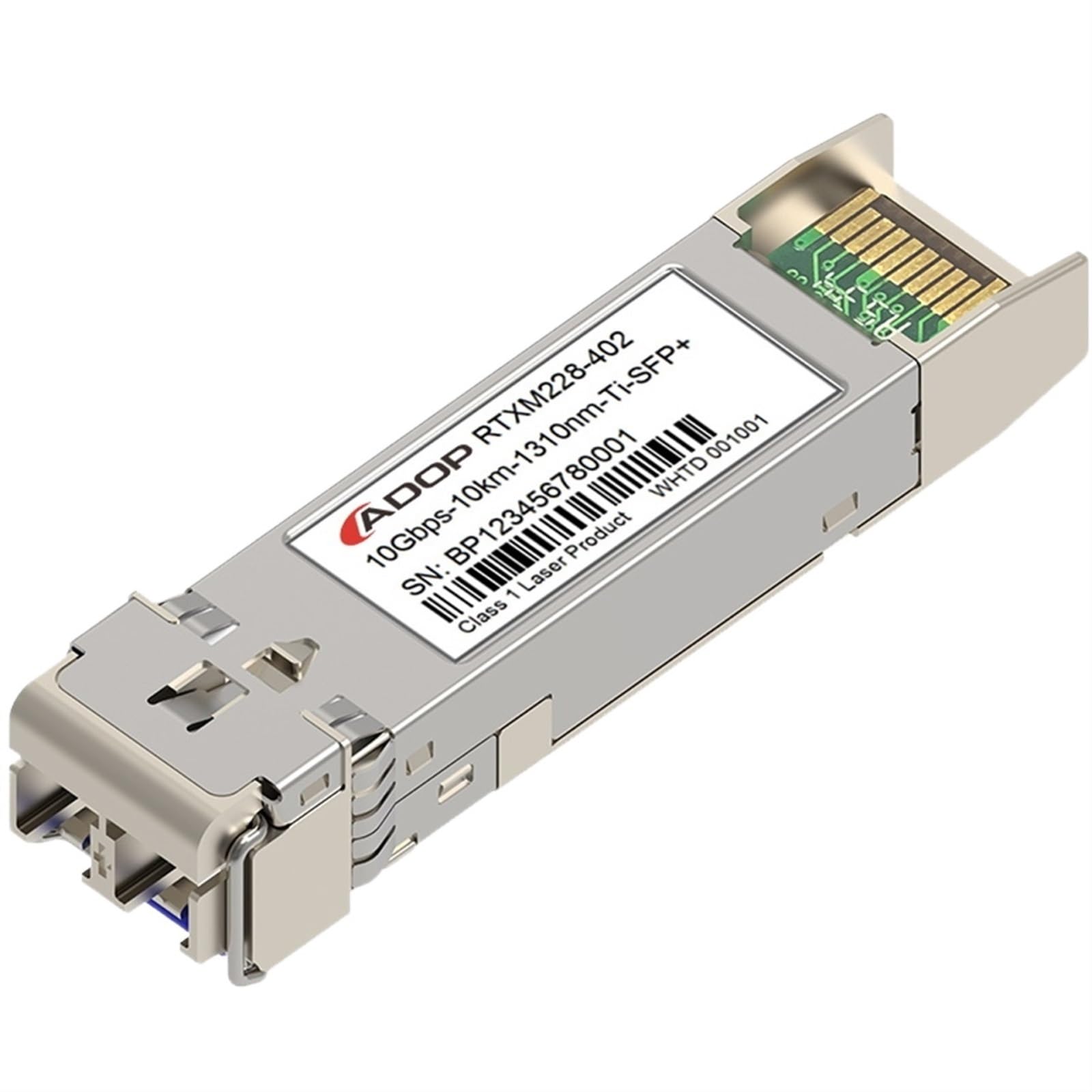 Module SFP+ 10G 1470nm avec diagnostic DOM intégré pour fibre optique duplex 10km