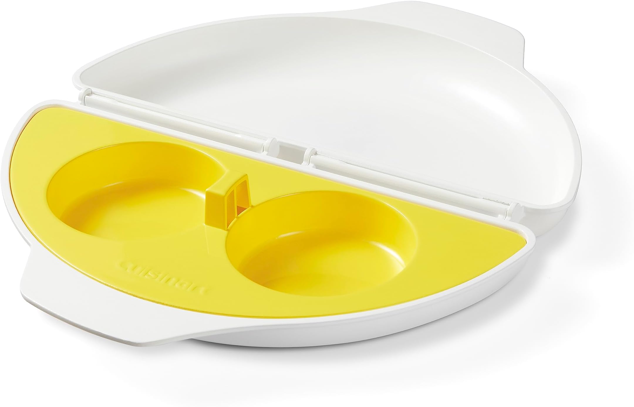 Sistema Microwave Egg Cooker and Poacher with Steam Release Vent Home & Kitchen