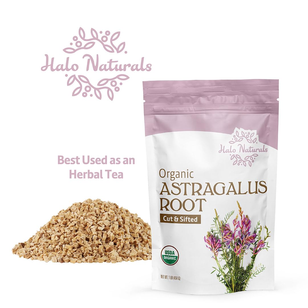 Organic Astragalus Root Cut & Sifted, 1 Pound (Astragalus membranaceus) USDA Certified | Resealable Pouch| Packaged in The USA - Image 4