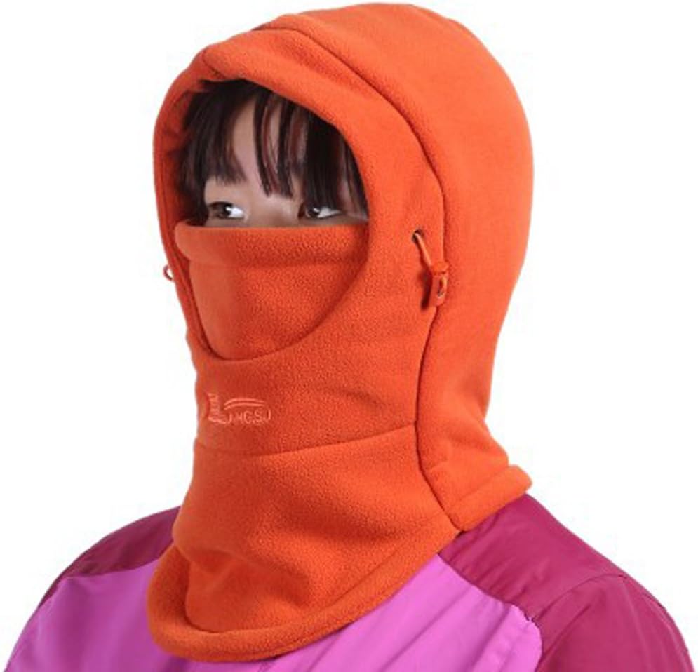 HZTG Men's and Women's Winter Windproof Cap Thick Double Warm Face Cover Cap Cycling Skiing Hat Balaclava Face Cover Mask