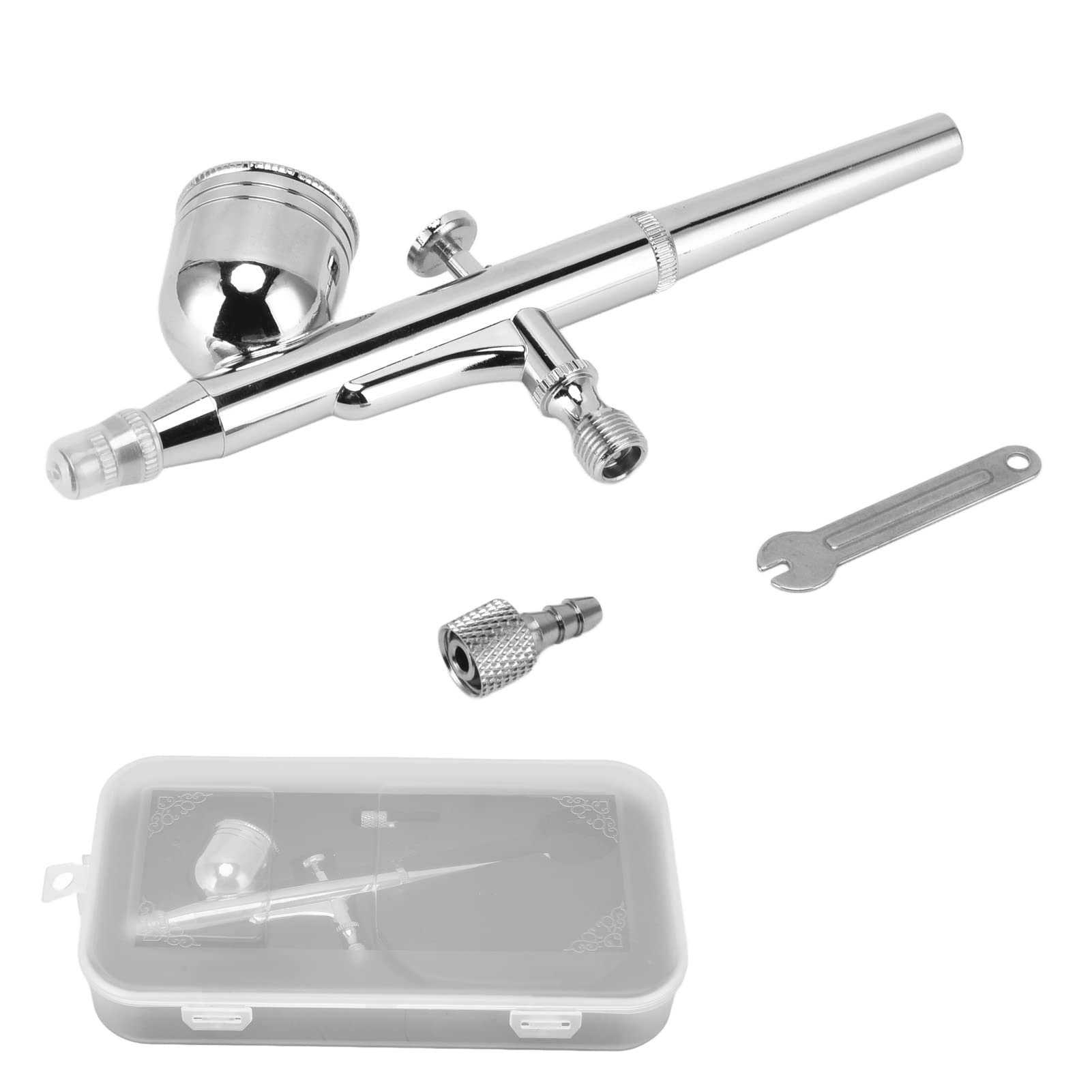 Aérographe double action Pilipane en acier inoxydable haute précision à alimentation gravité - 8