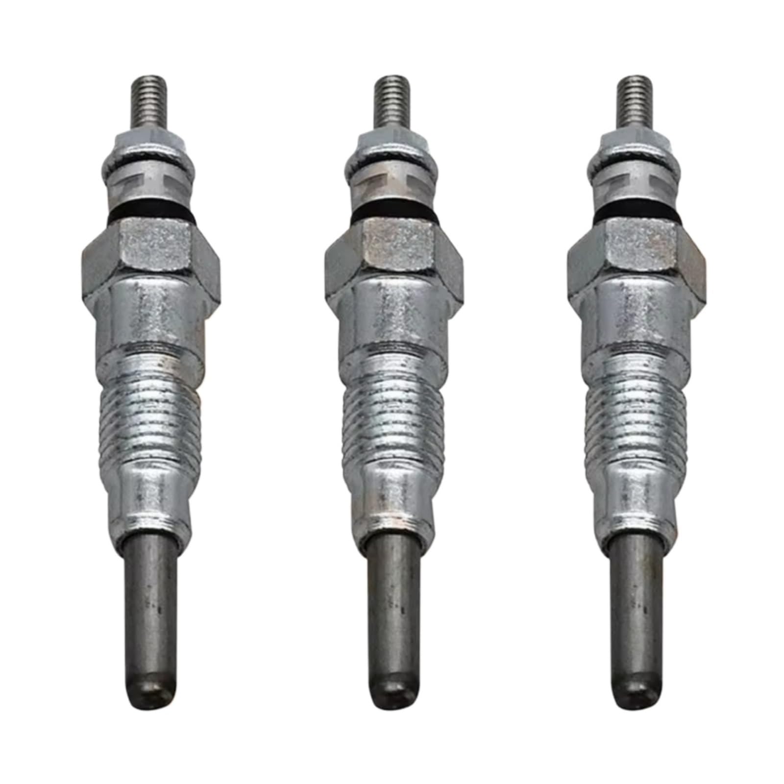 Compatibile con Kubota D650 D750 D850 D950 D1102 D1302 1595165510 1595165512 Pezzi Di Ricambio Motore 3 Pezzi Candeletta 15951-65510 10mm preriscaldamento spine