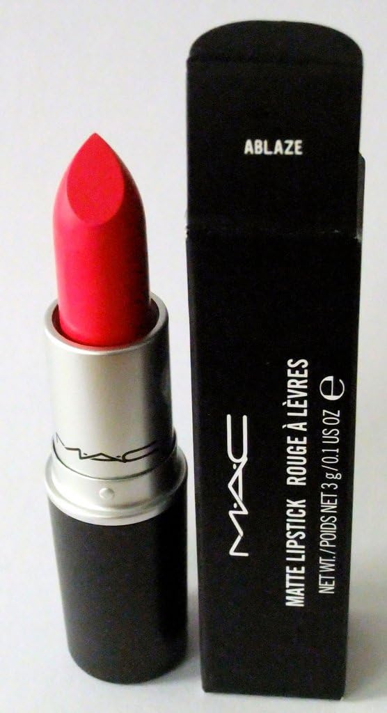 MAC Matte Lipstick ABLAZE - Fashion set collection