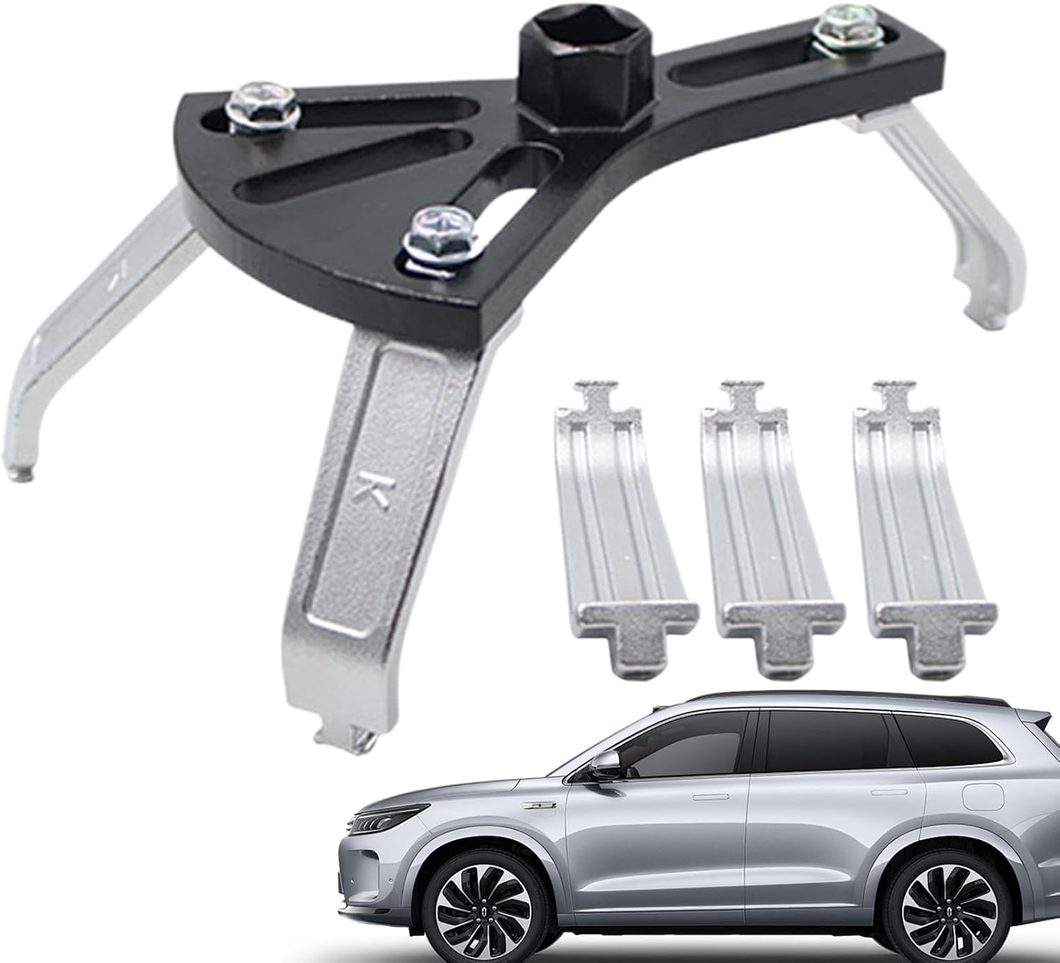 Oil Tank Lock Ring Tool - Adjustable Oil Pump Module Spanner Wrench - Pump Lock Ring Removal and Reinstall Tool, Tank Repair for Quick Disassemble and Install