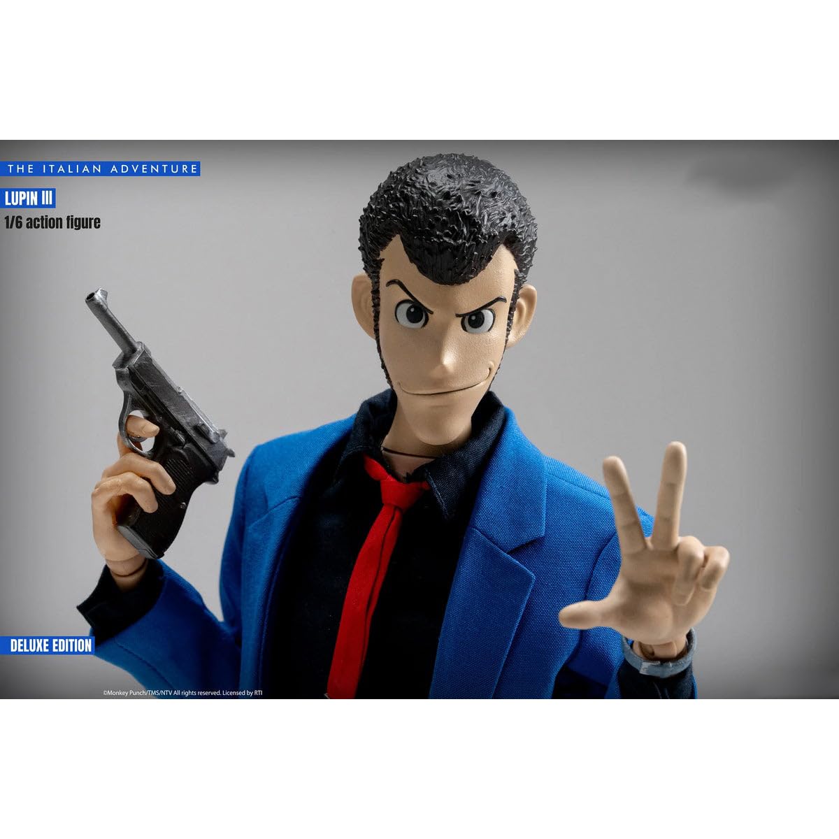 HiPlay Infinite 1/6 Lupin III L’Avventura Italiana: Lupin Sansei Edizione Deluxe Figure d'Azione Personaggi Anime
