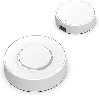 Flic Twist Starter-Pack: Kabelloser Smart Home-Controller – Steuern Sie Licht, Musik, Jalousien & Routinen mit Drücken, Drehen, Doppeldrücken, voll konfigurierbar, inkl. Flic Twist & Hub Mini.