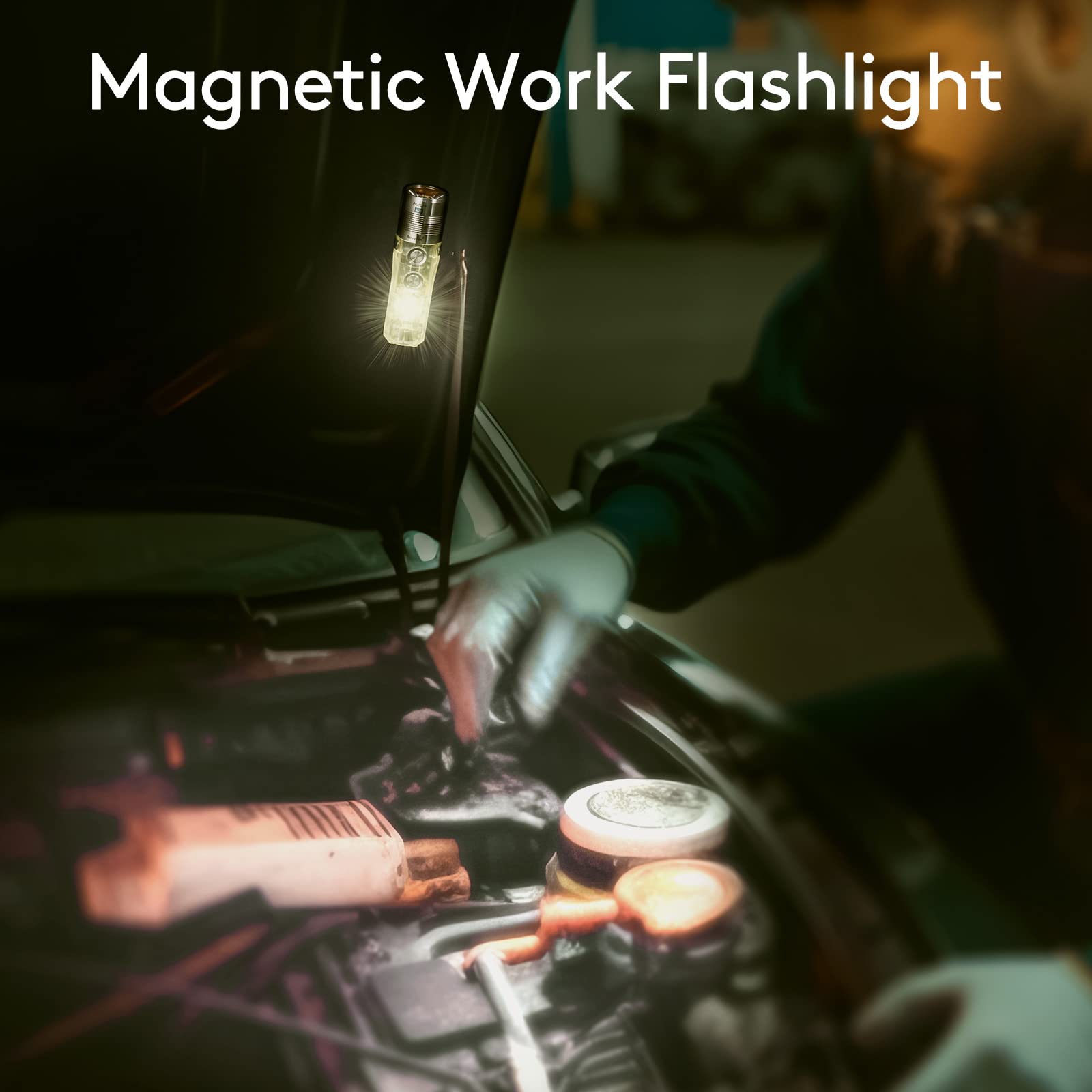 Amazon.co.jp: RovyVon A28 G2 懐中電灯 サイドシグナルライト付き