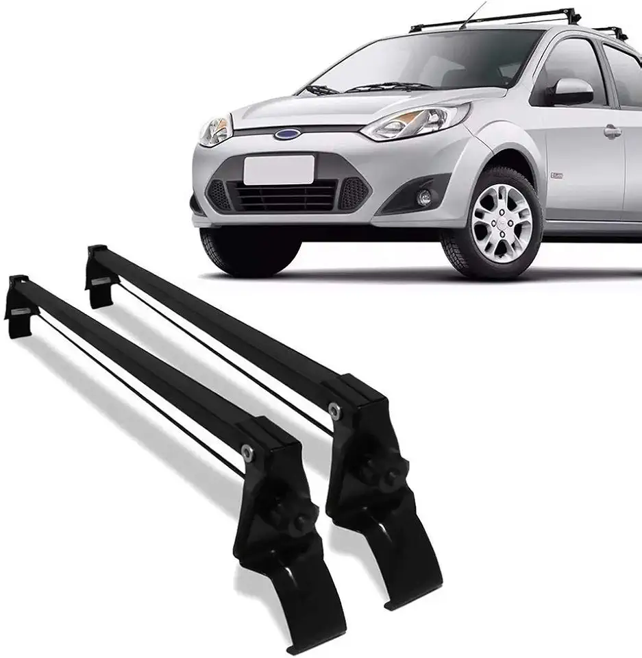 Rack Teto Bagageiro Travessa Fiesta Hatch Sedan 2003 A 2014